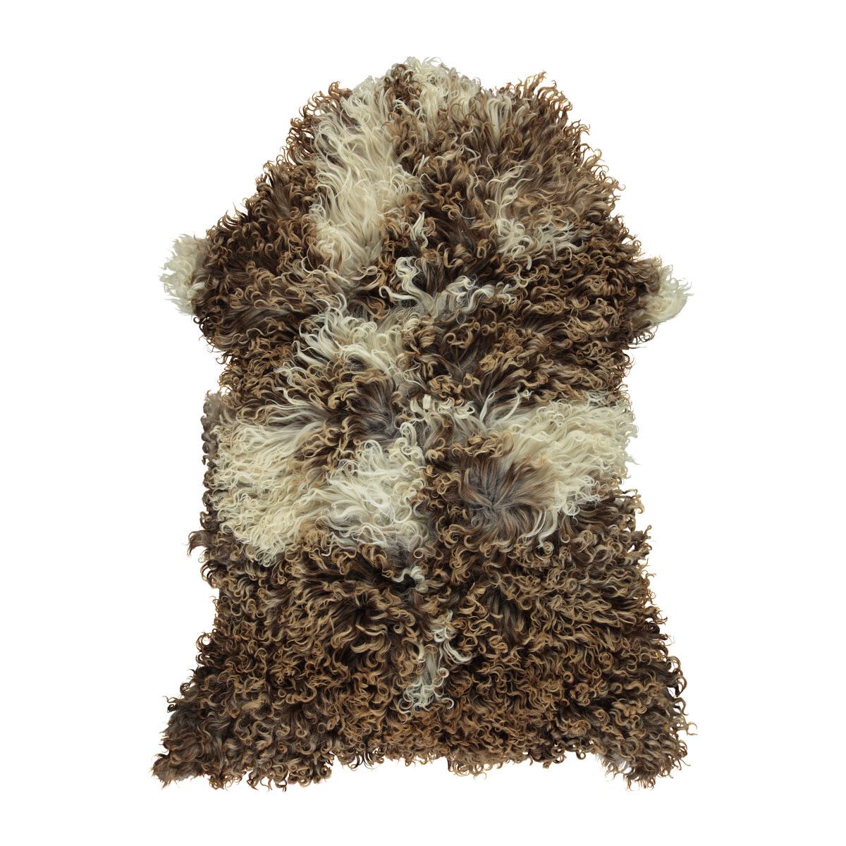 Curly Schapenvacht | Oostenrijk | 90 cm Mix/gevlekt