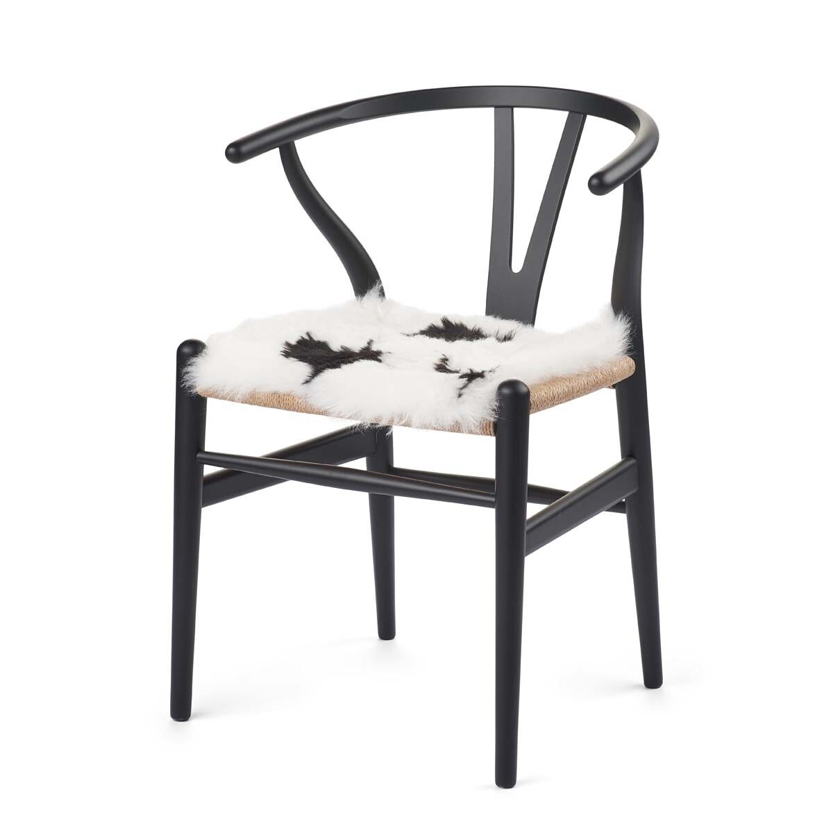 Kortharige Schapenvacht Stoel Cover | 40x40 cm