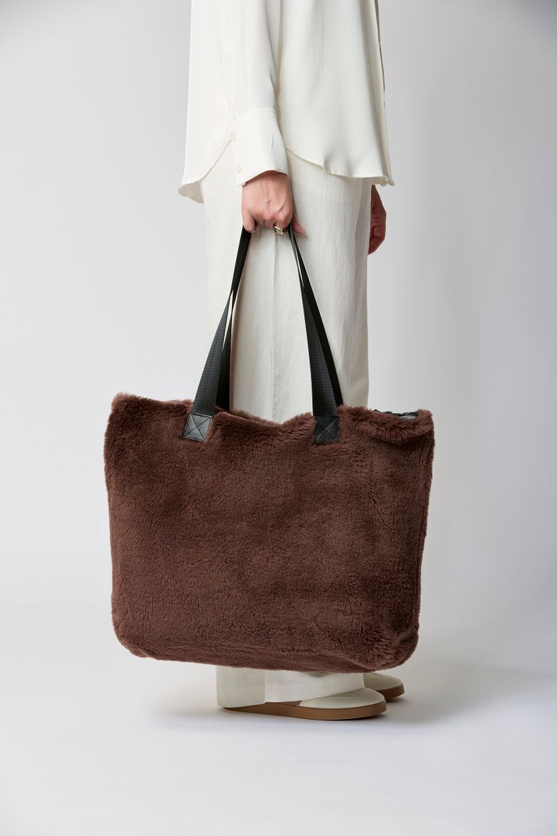 Norma Shopper Koffiebruin