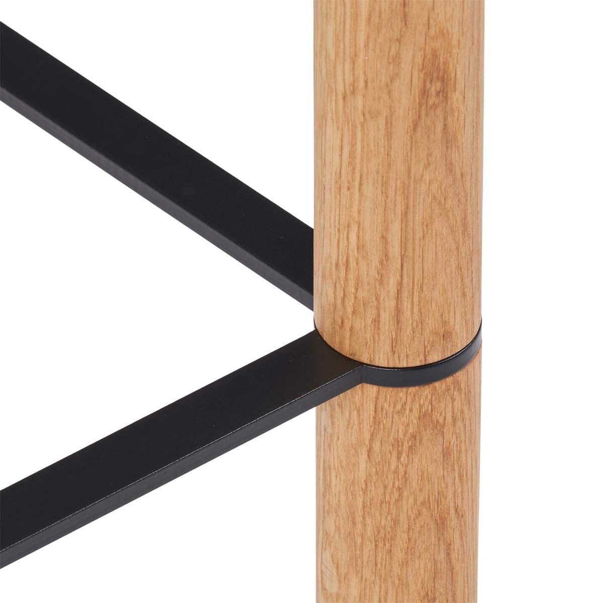 Emilia Barkruk Antraciet Grijs