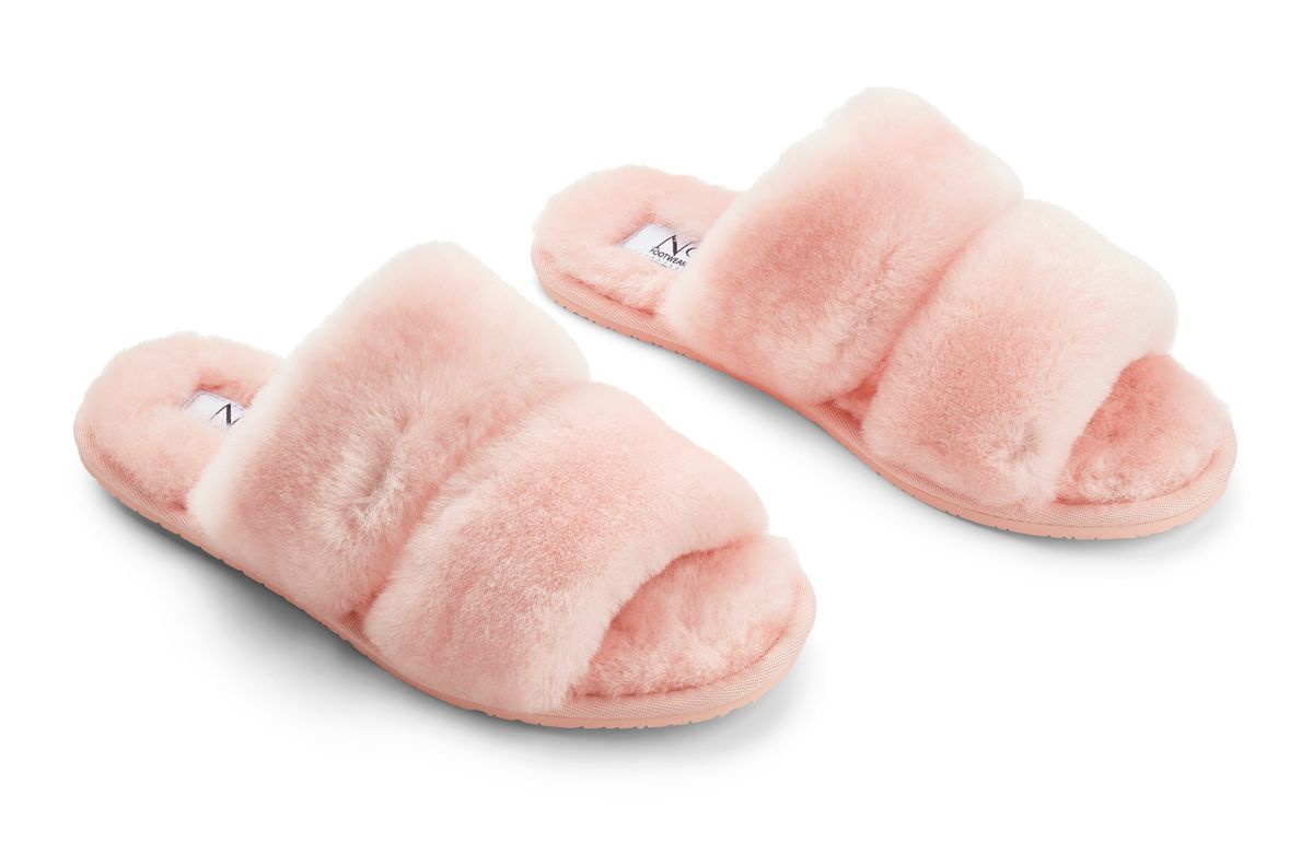 Slipper Wreefbanden Roze