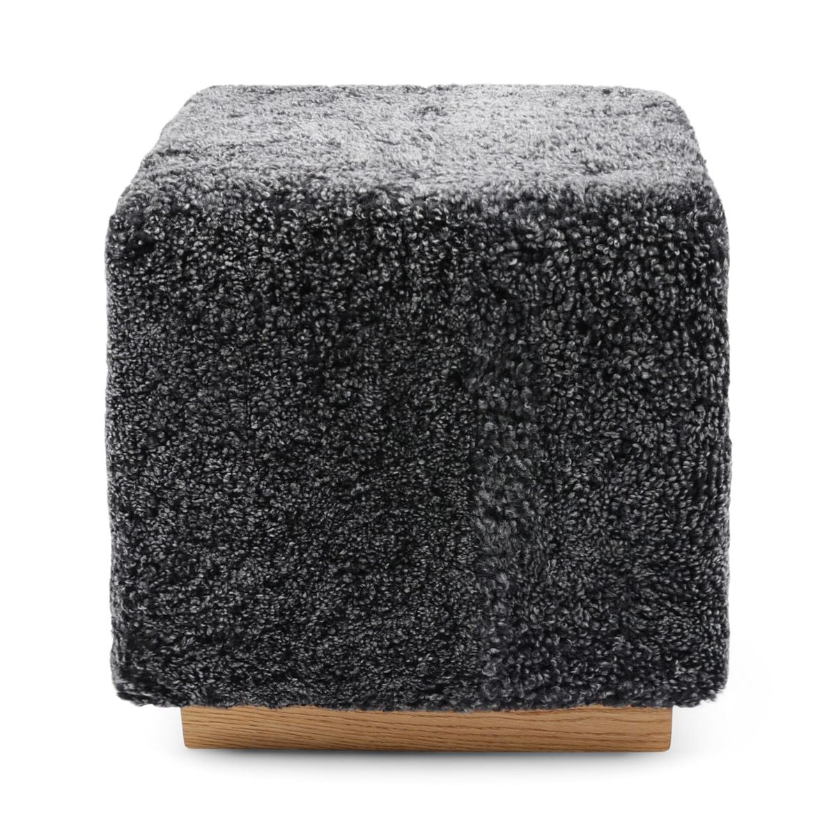 Benjamin Poef Antraciet Grijs