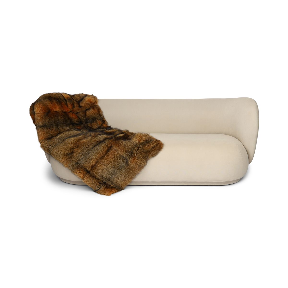 Premium Vos Plaid | Kasjmier Achterkant | Mosterd Geel | 78x160 cm