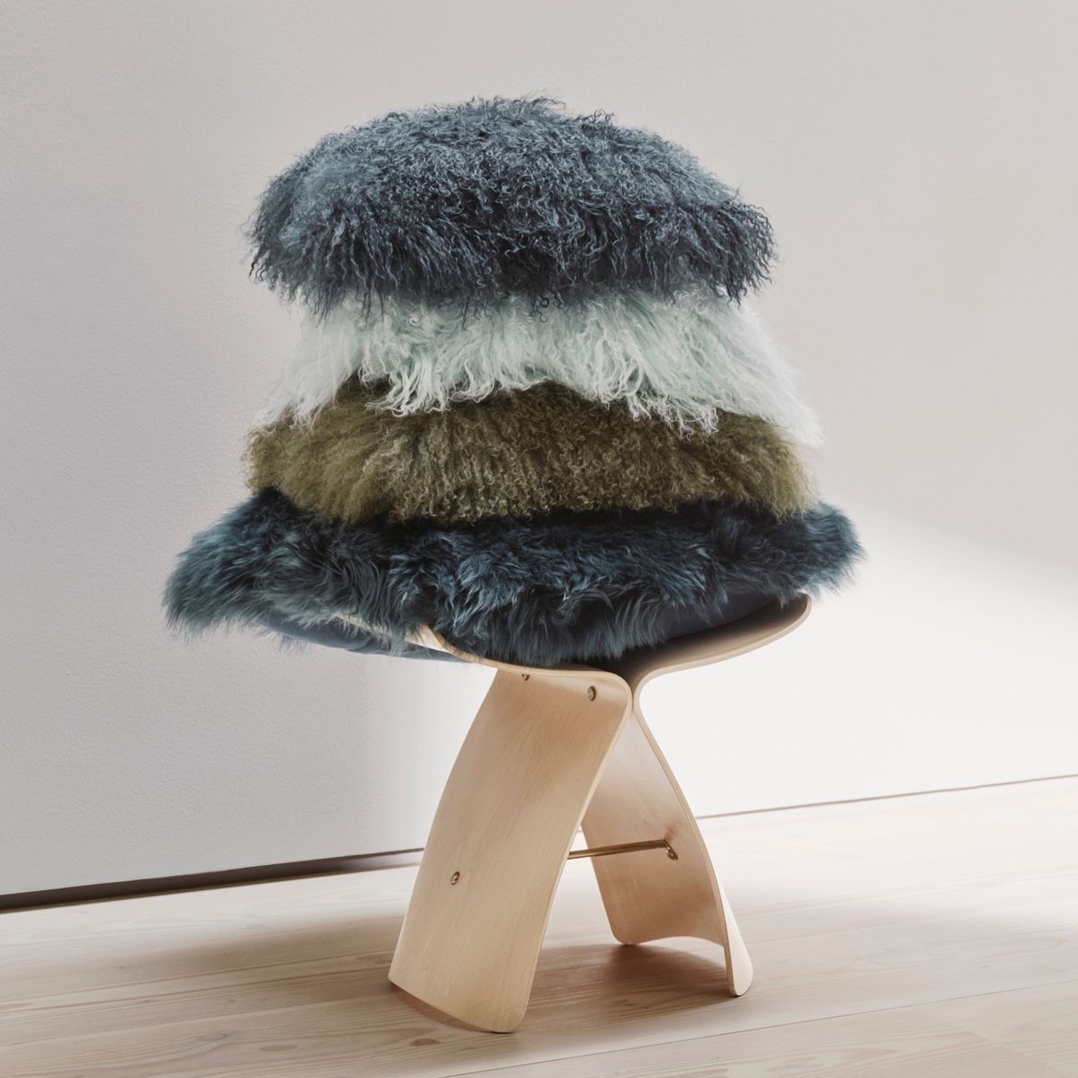 Curly Kussen | 28x56 cm Arctic Sunrise