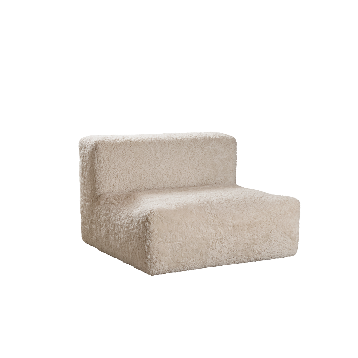 Julian Modulaire Bank | Moccasin Schapenvacht