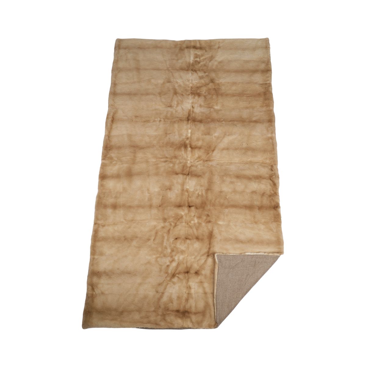 Nerts Plaid | Kasjmier Achterkant | Palomino | 130x220 cm