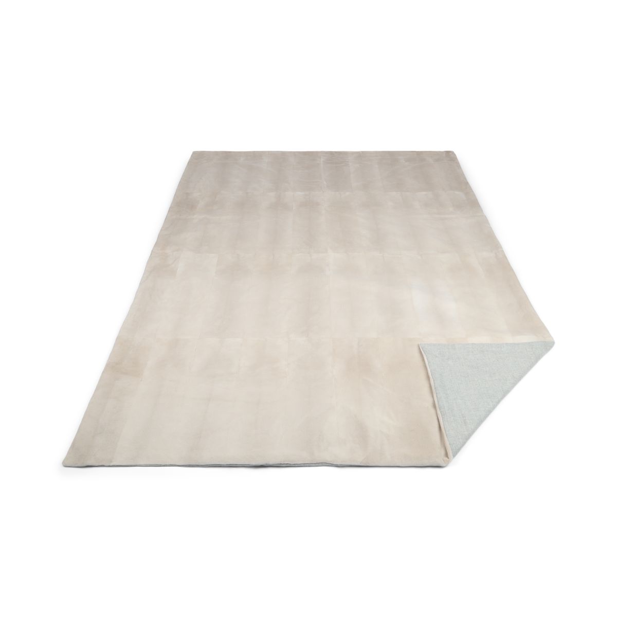 Deense Nerts Plaid | Kasjmier Achterkant | Pearl | 235x162cm