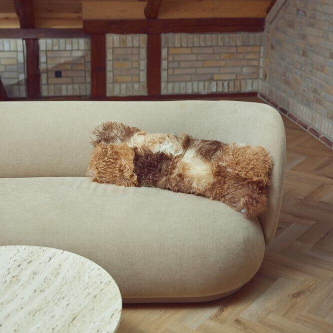 Tigrado Lam Kussen | Dubbelzijdig Zwart/Wit Mix