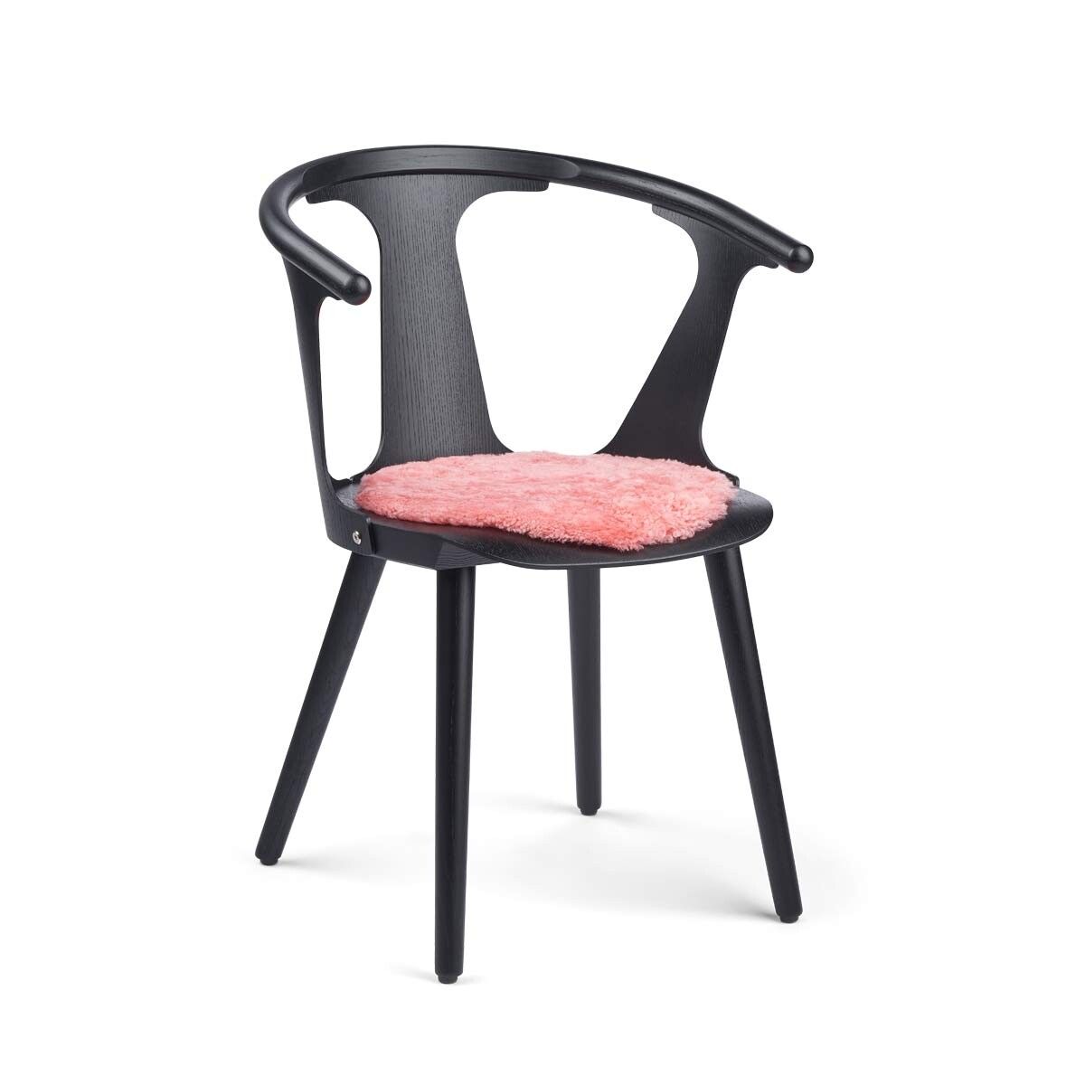 Kortharige Schapenvacht Stoel Cover | Ø38 cm