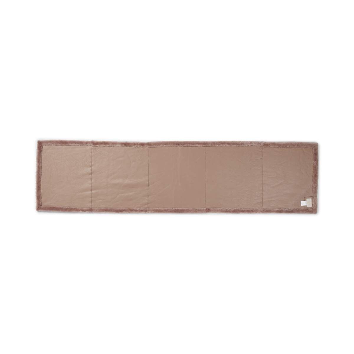 Angelina Plaid | Tweezijdige Schapenvacht | Korte Wol Stucco zand