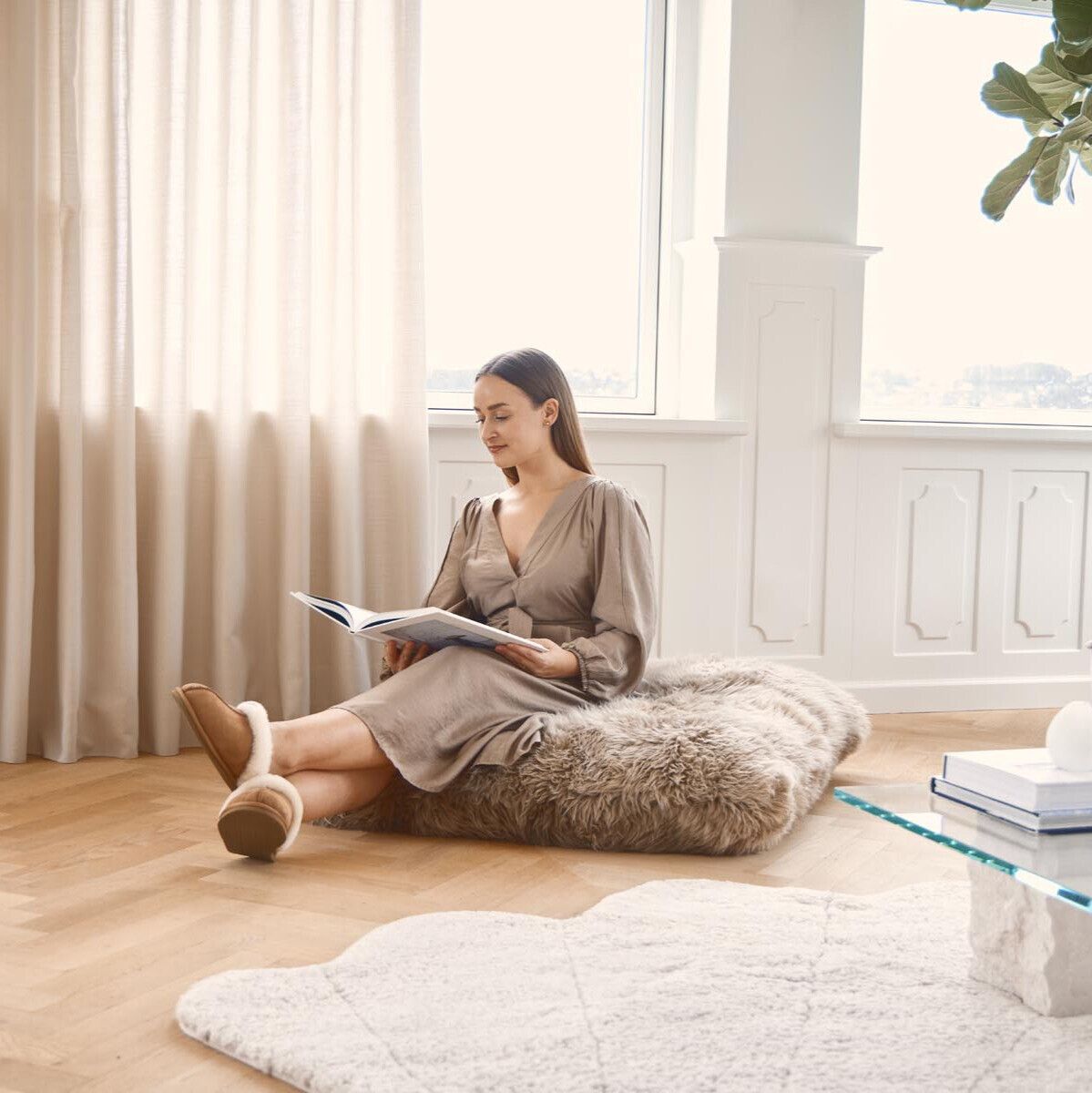 Maxi Float kussen | Dubbelzijdig | LW | 90x90 cm Zwart