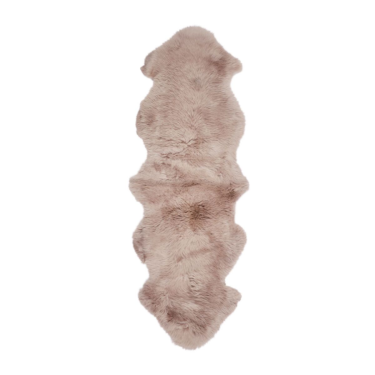 Premium | Dubbele Nieuw- Zeelandse schapenvacht | Langharig | 180 cm Duif