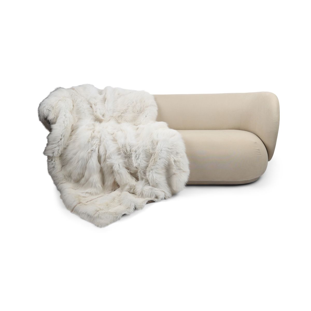 Premium Vos Plaid | Kasjmier achterkant | 150x220cm