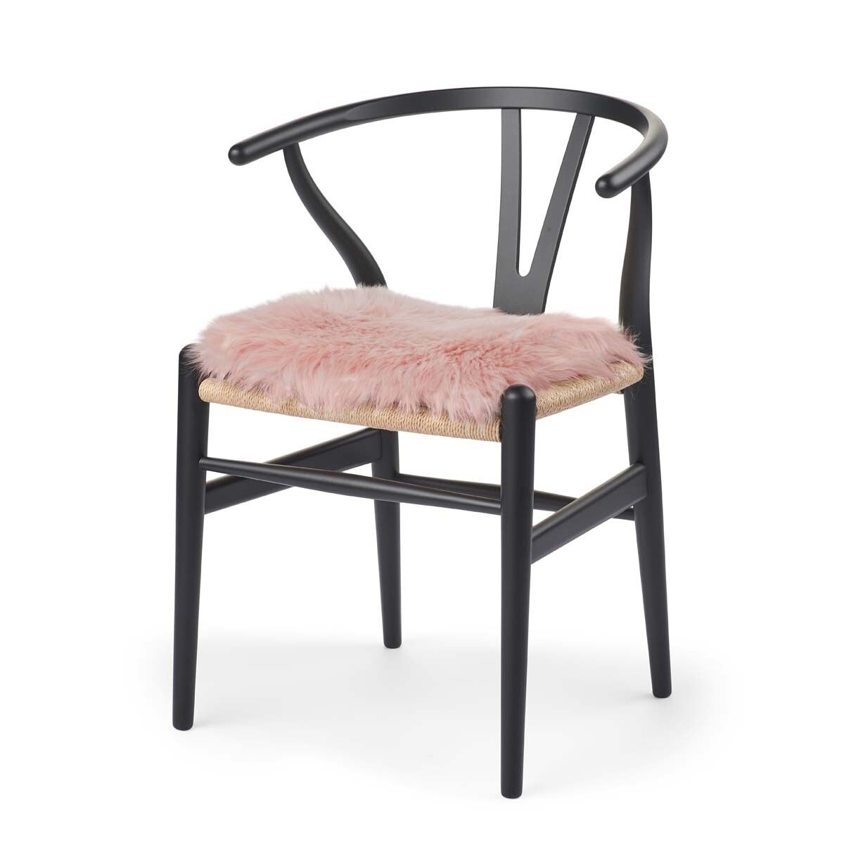 Langharig Schapenvacht Stoel Kussen