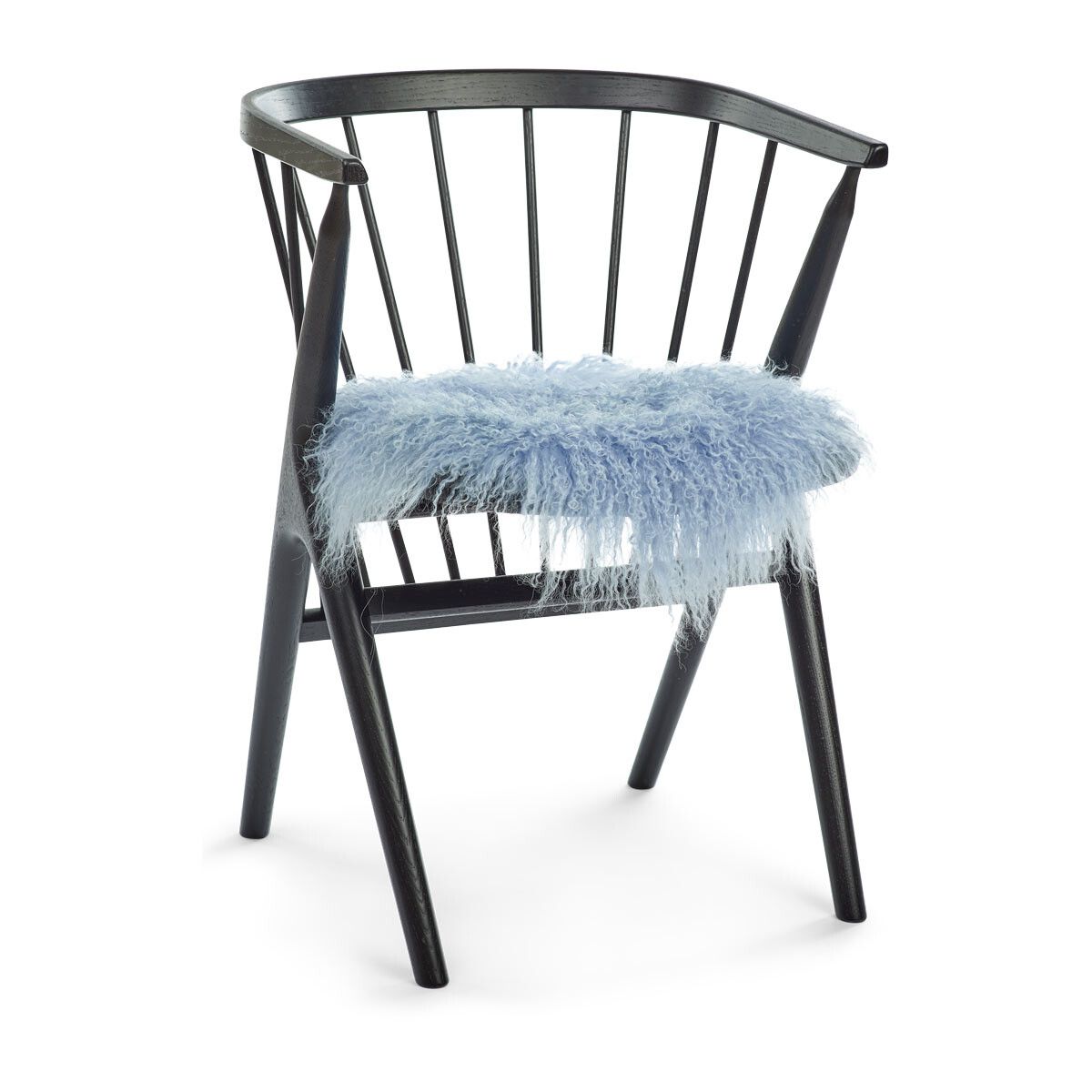 Curly Schapenvacht Stoel Cover | Ø38 cm Zomerhemel