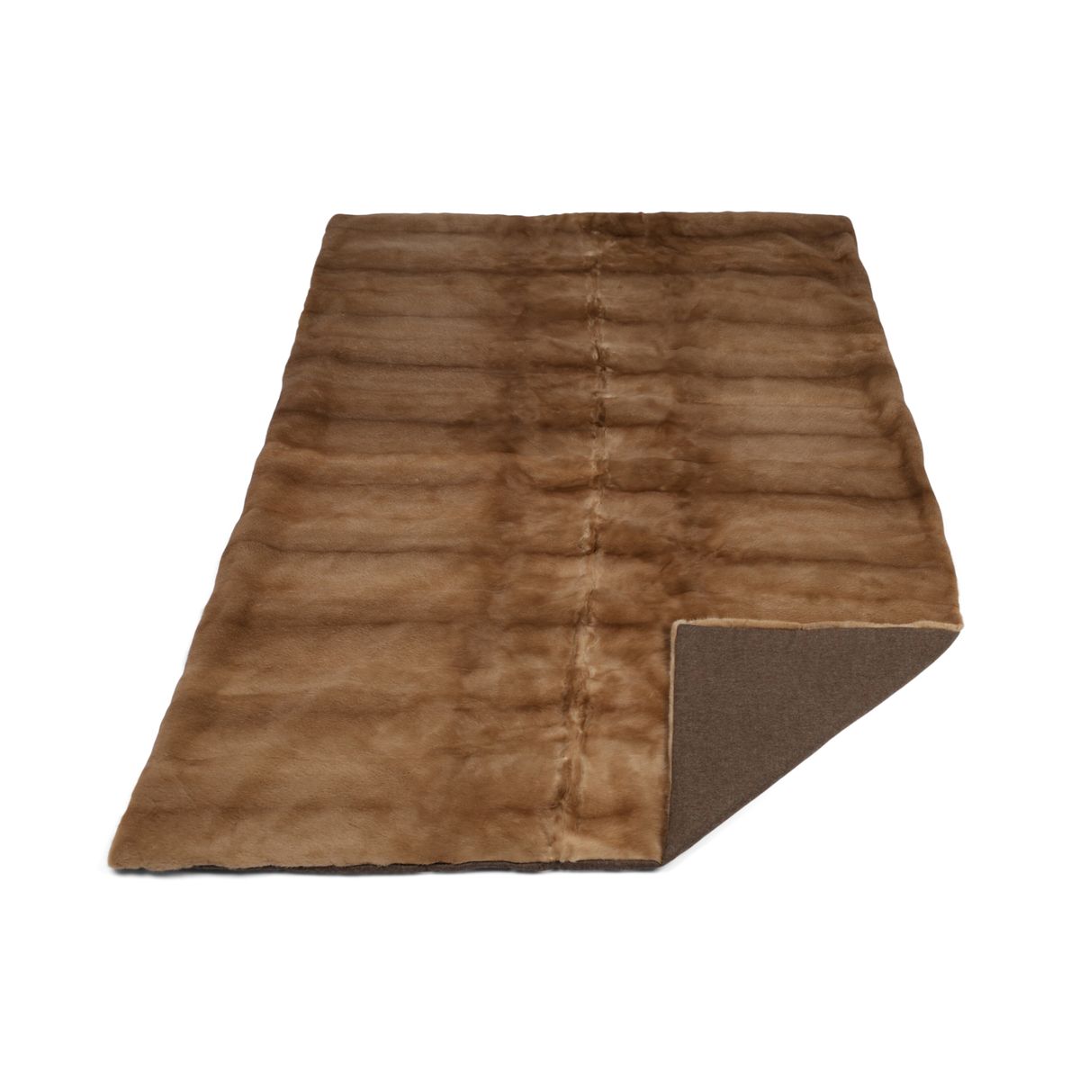 Deense Nerts Plaid | Kasjmier Achterkant | Redglow | 200x125 cm