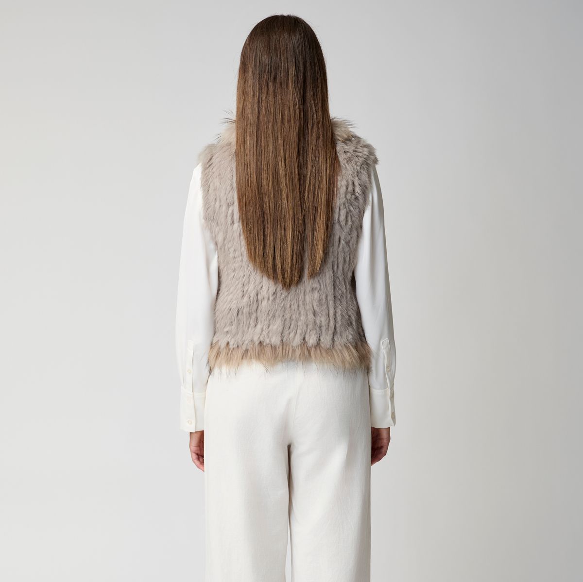 Anna Vest Middernacht Blauw