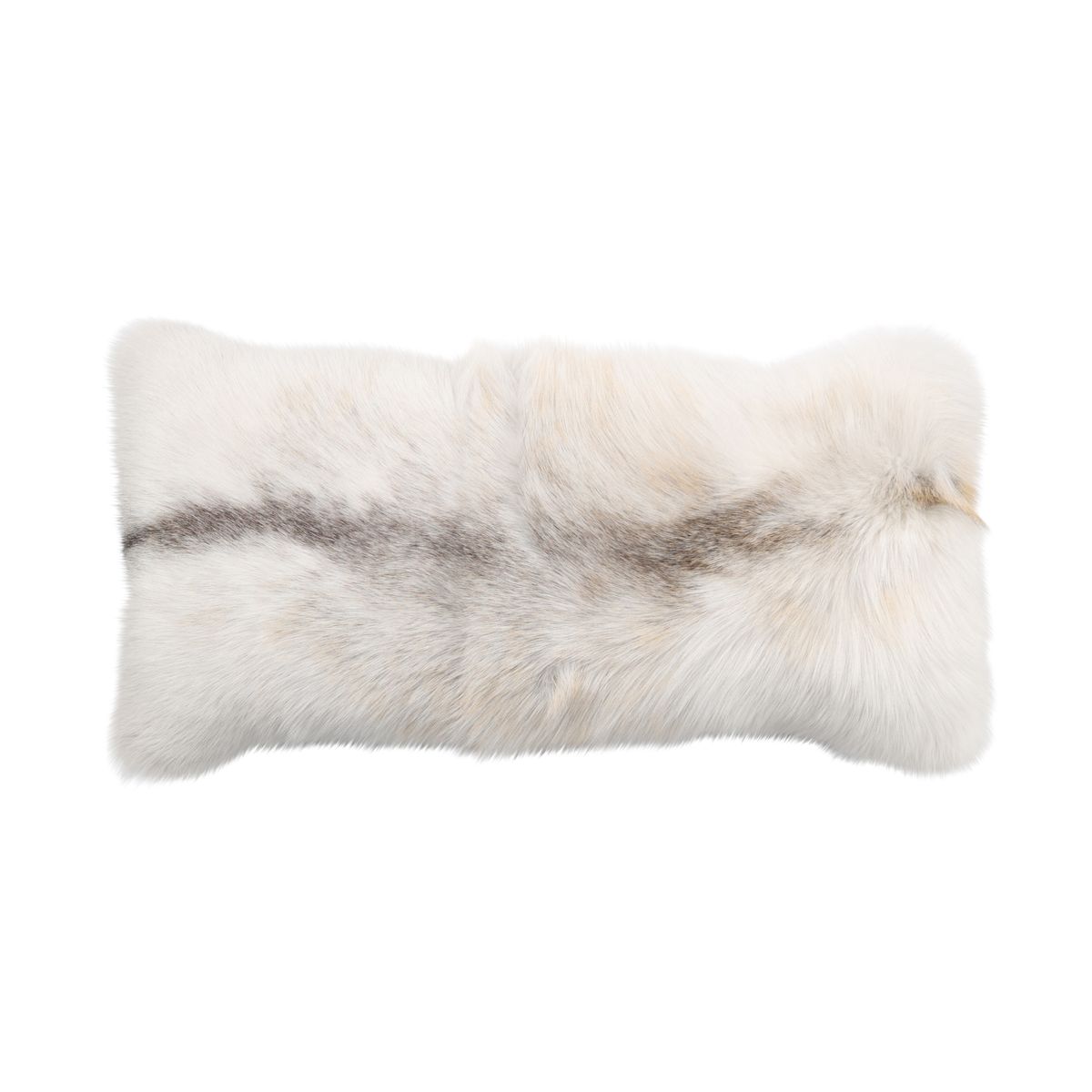 Premium Vos Kussen | Kasjmier Achterkant | Noorwegen | Arctic Marble | 35x70 cm