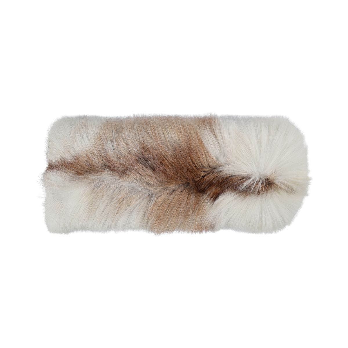 Premium Vos Kussen | Kasjmier achterkant | Noorwegen | Sun Glow Fox | 30x80 cm