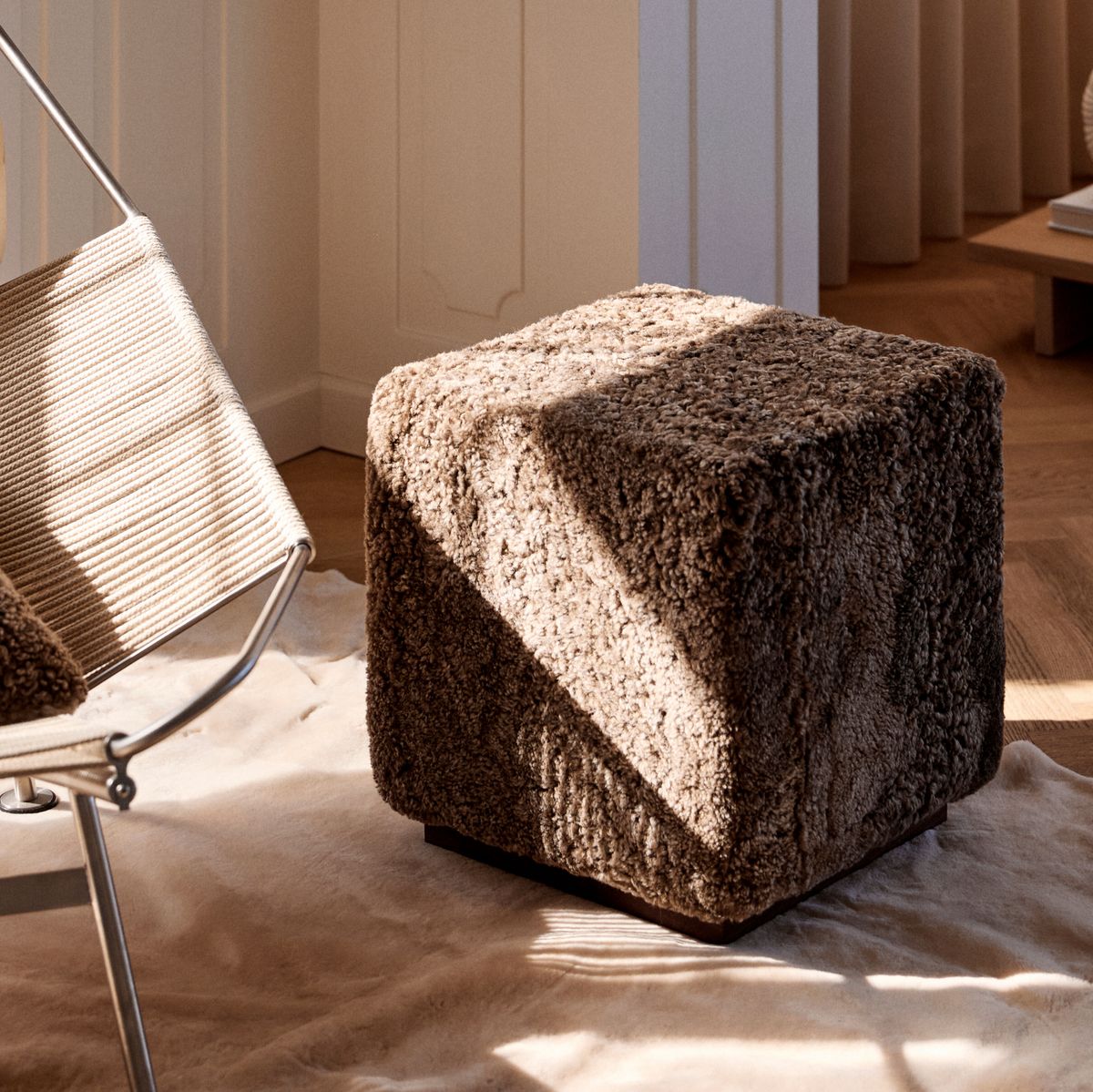 Benjamin Poef Antraciet Grijs