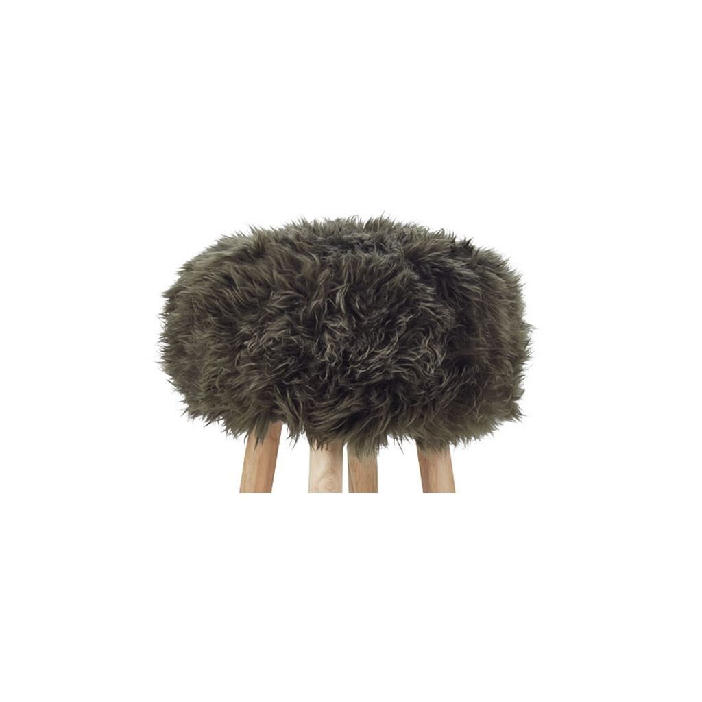 Premium Seat Cover | Long Wool | New Zealand | Ø34cm Heggengroen