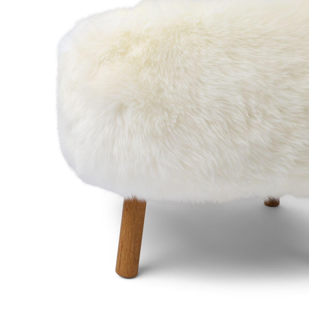 Ethan Puffy Loungestoel Ivoor