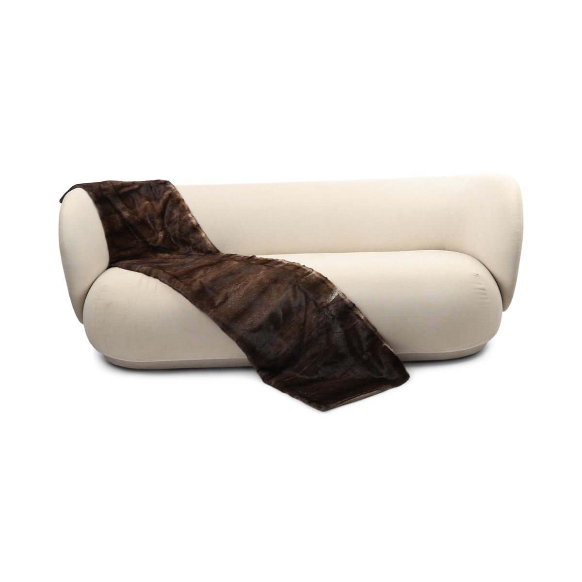 Nerts Plaid | Kasjmier Achterkant | 50x200 cm