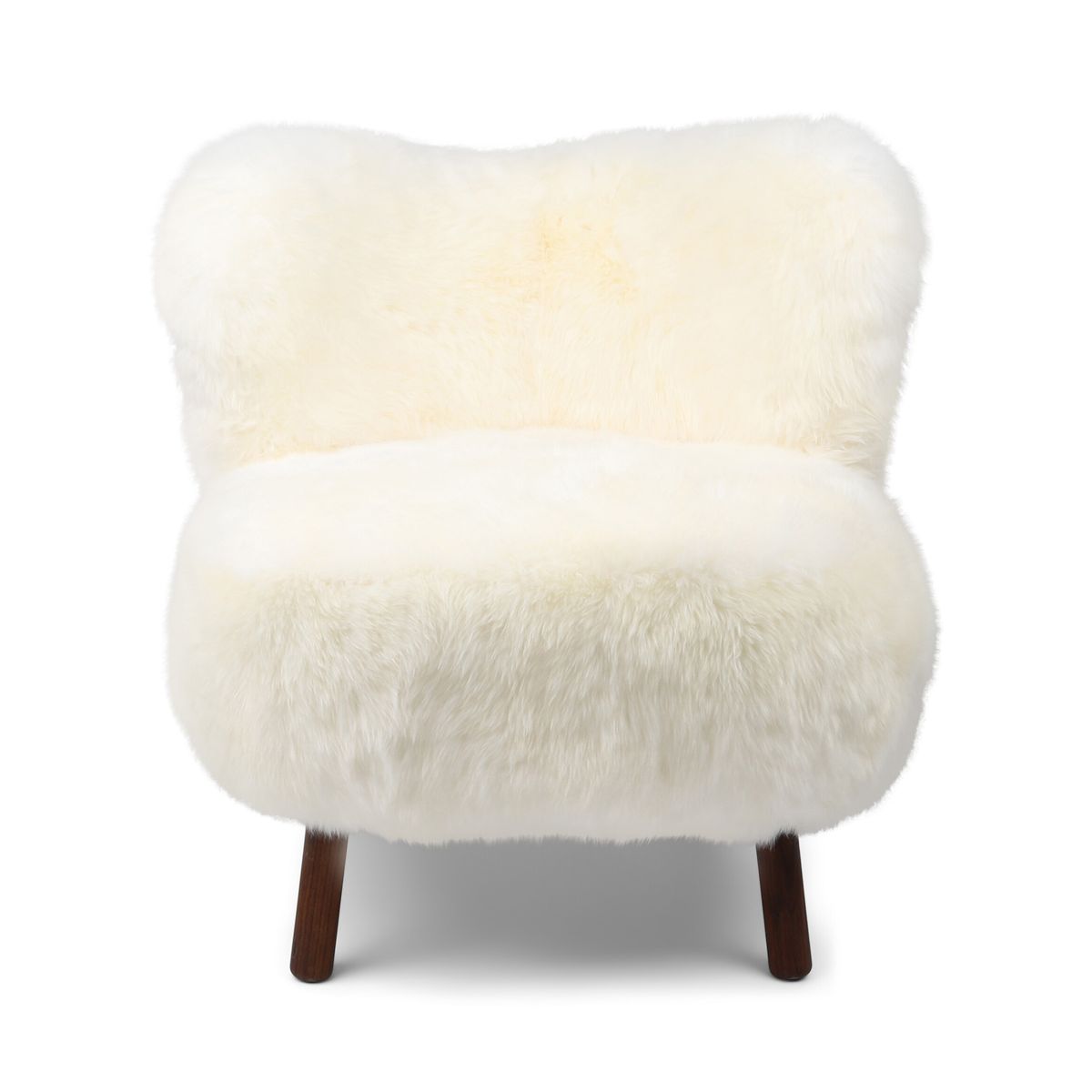 Ethan Puffy Loungestoel Ivoor