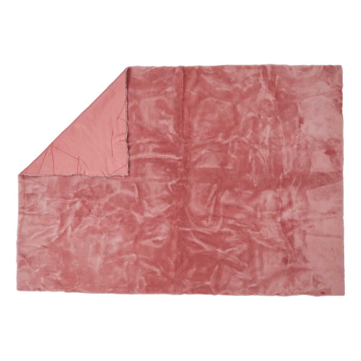 Plaid van Kortharige Schapenvacht | Tweezijdig | 140x200cm