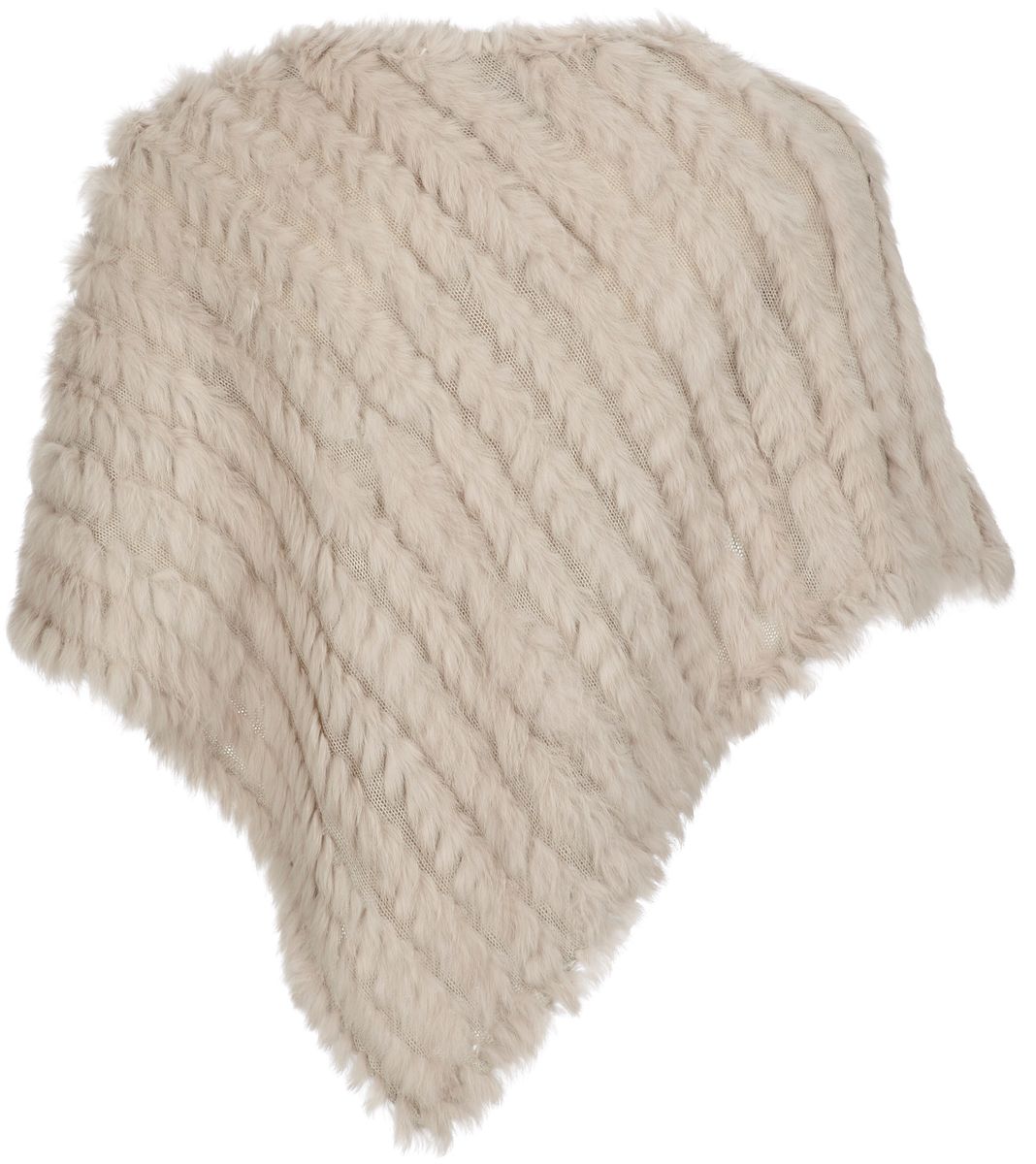 Molly Poncho Parelgrijs