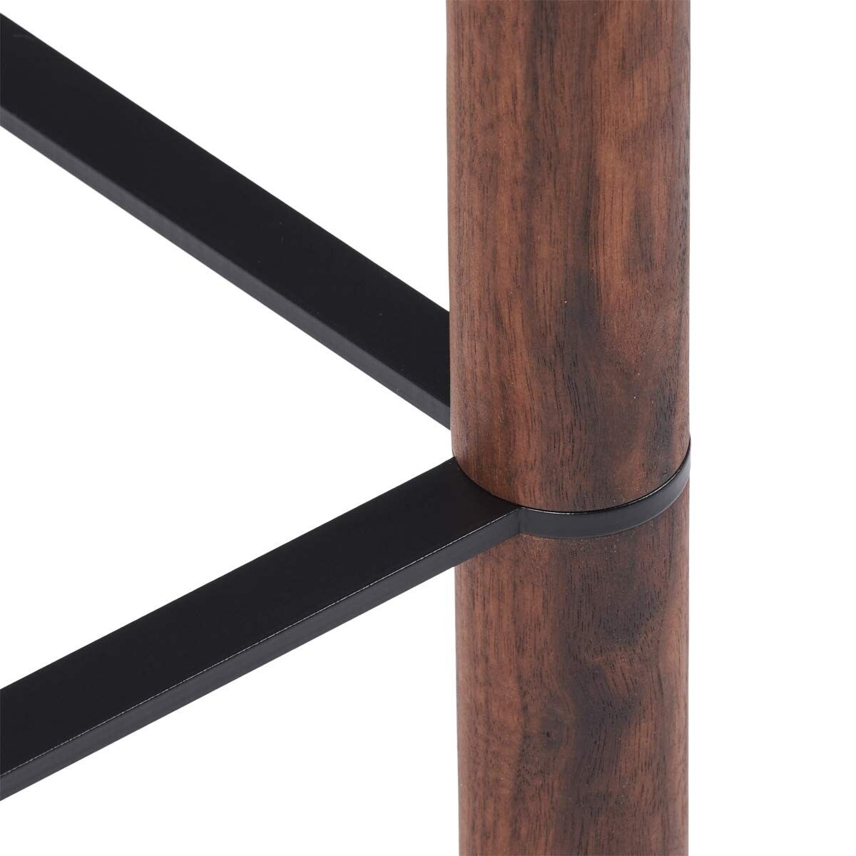 Emilia Barkruk Antraciet Grijs