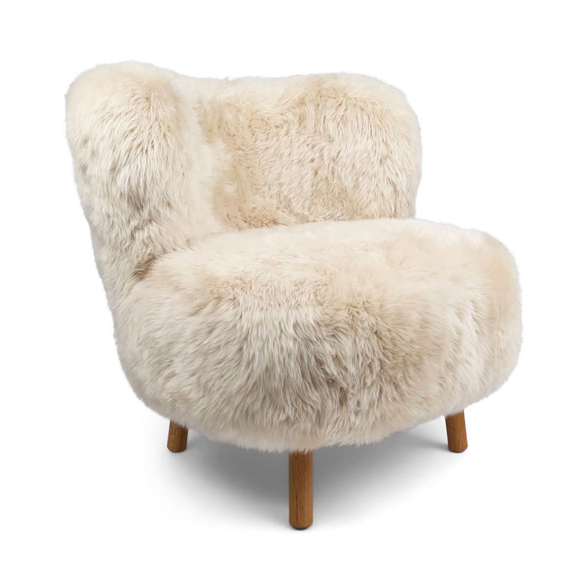 Ethan Puffy Loungestoel Linnen