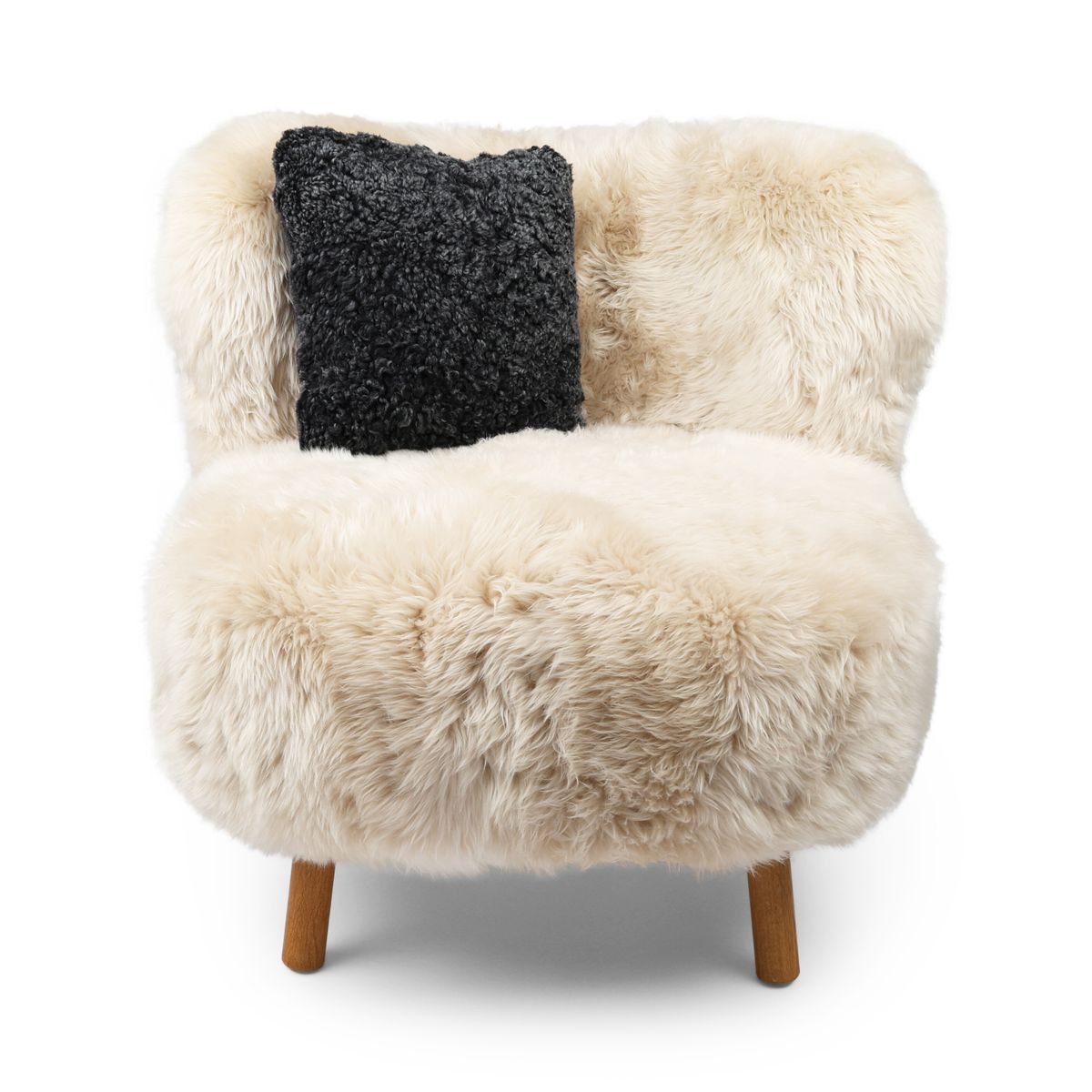 Ethan Puffy Loungestoel Linnen