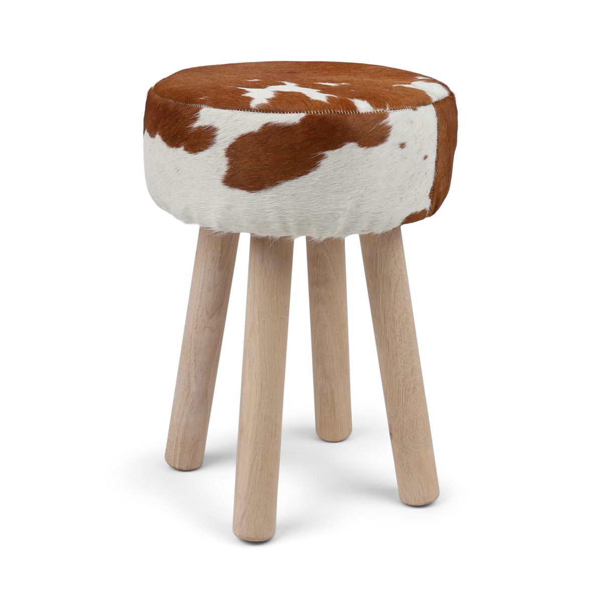 Theo Koeienhuid Kruk | 48x34 cm Bruin/Wit