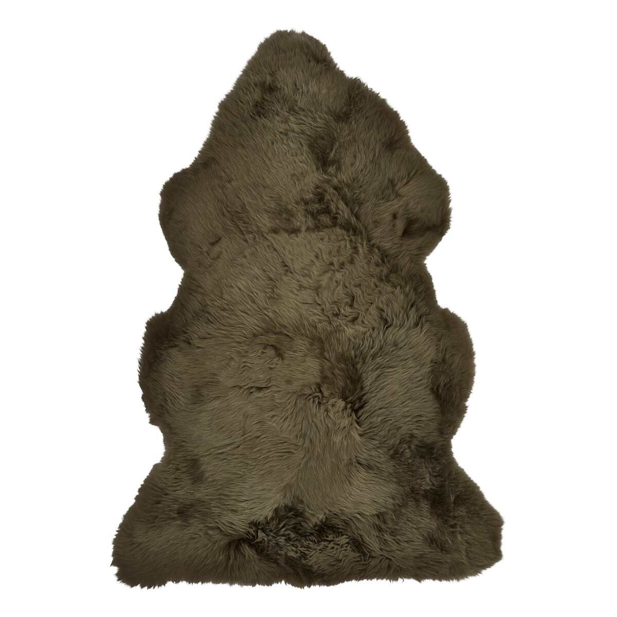 Premium Kwaliteit | Nieuw- Zeelandse schapenvacht | Langharig | 115 x 60 cm Heggengroen