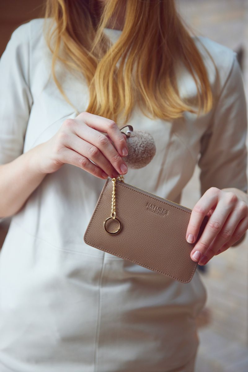 Tanya Portemonnee Beige