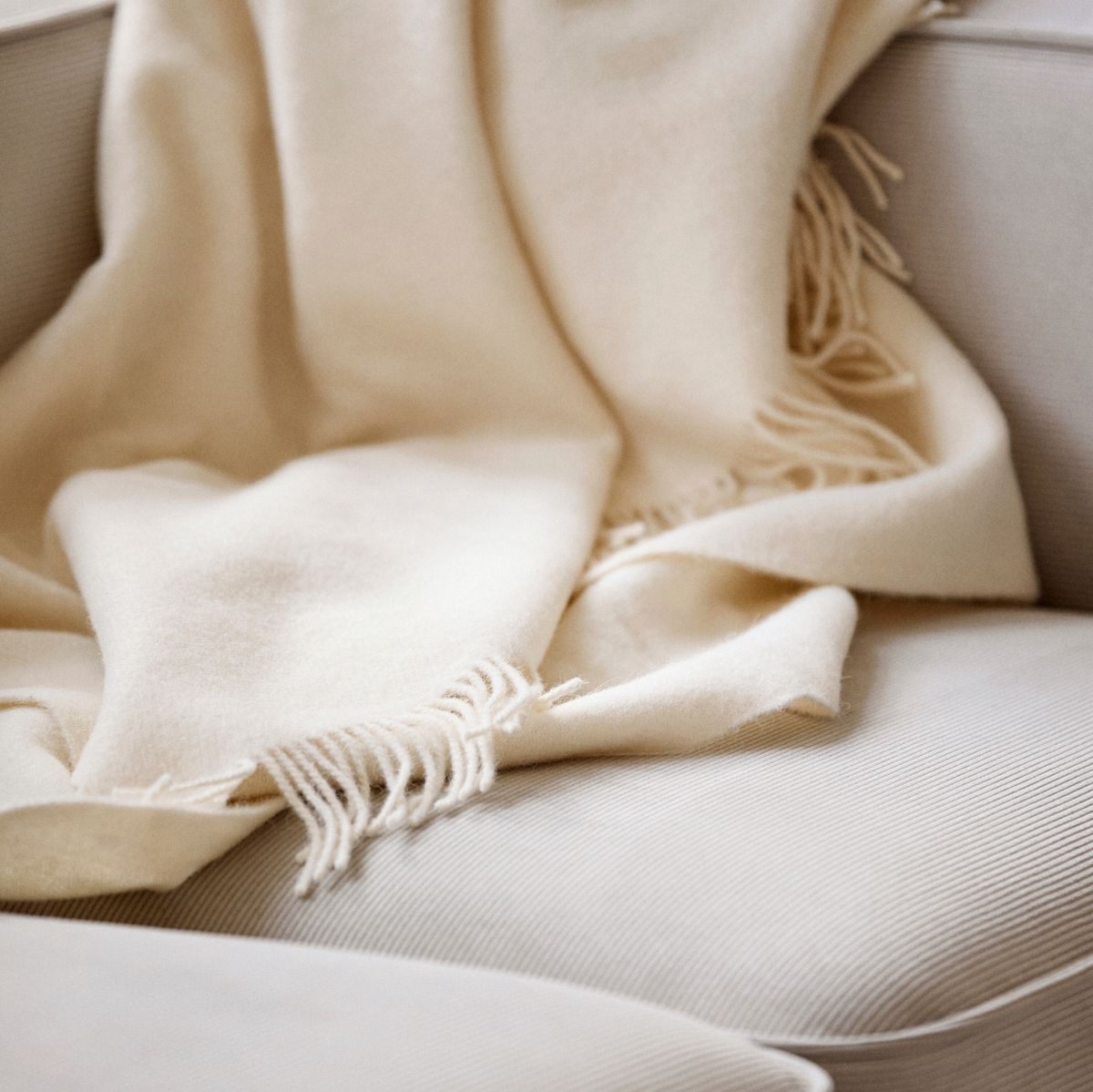 Julia Plaid | Alpaca/lamswol mix 140x240 cm Donkerbruin