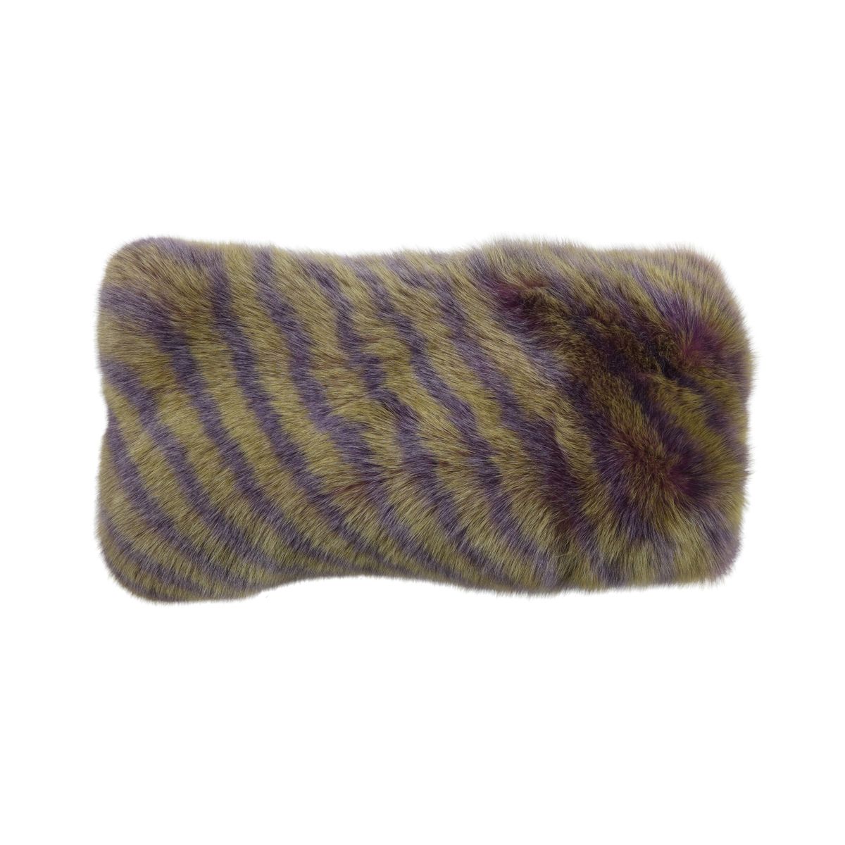 Premium Vos Kussen | Kasjmier Backing | Noorwegen | Paars/Mint | 62x32 cm