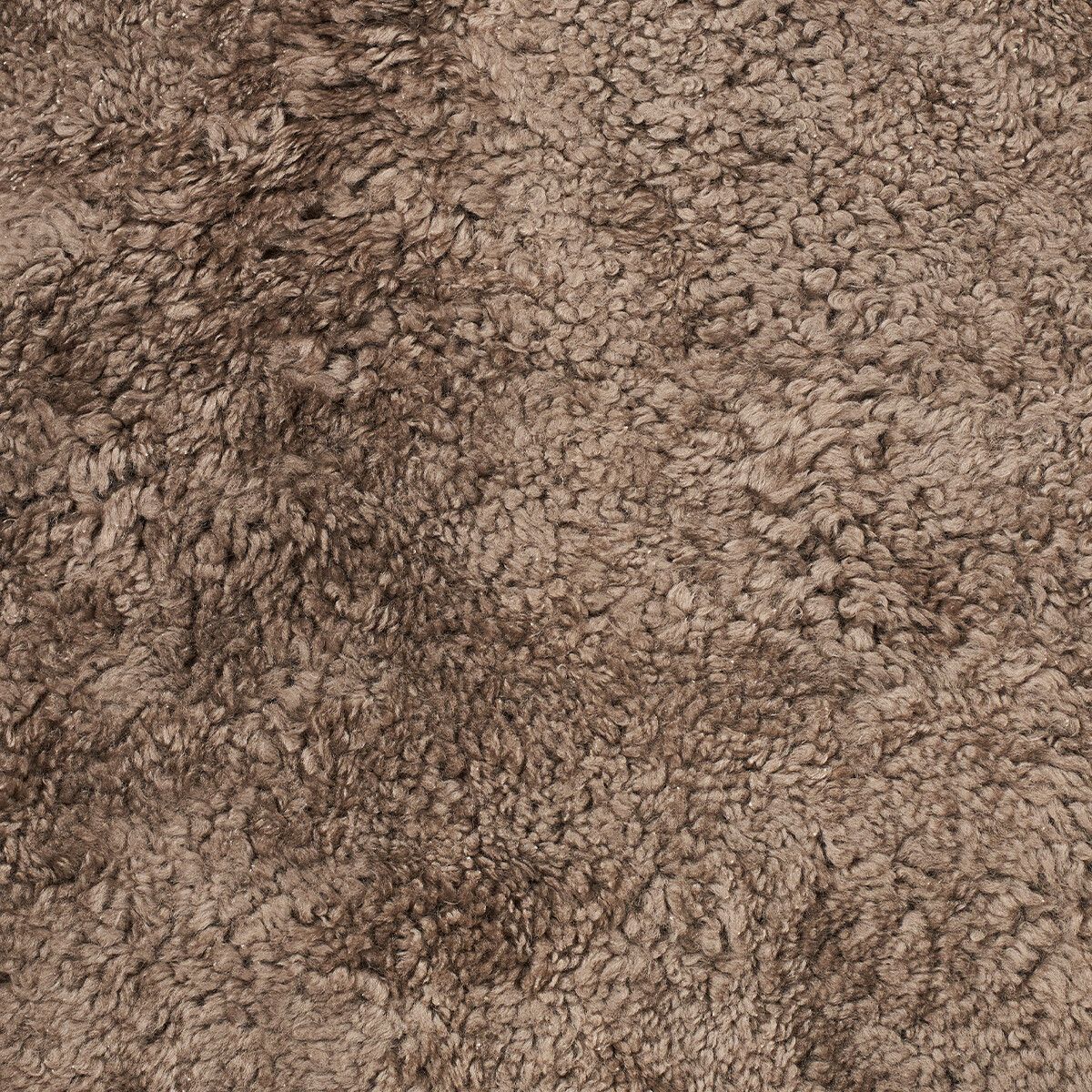 Simon Poef | Kortharige Schapenvacht Taupe