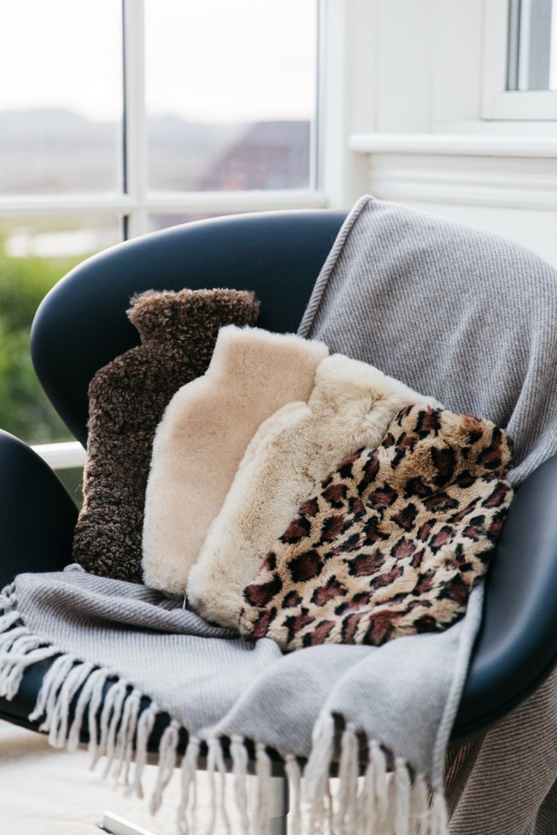 Konijn Warmwaterfles Beige