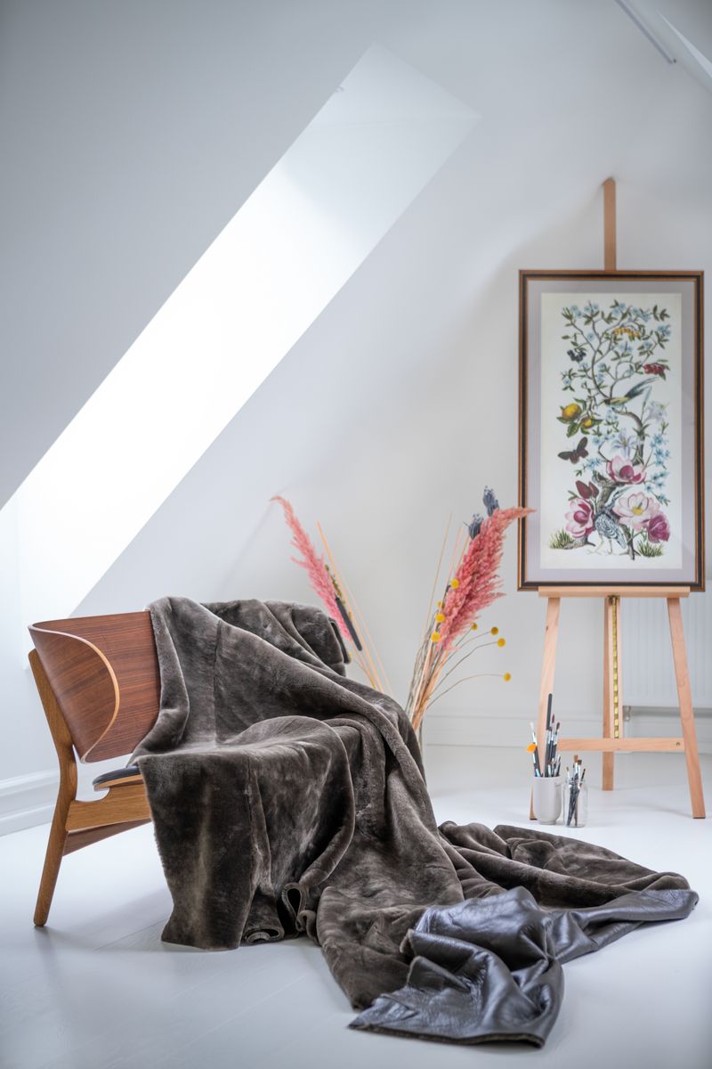 Alpaca Plaid Zwart