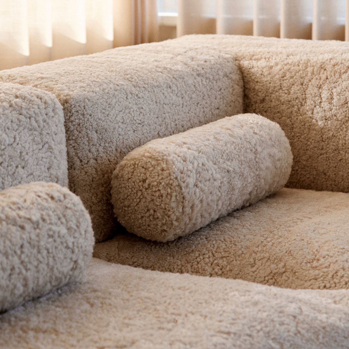 Bolster Kussen | KW Antraciet Grijs