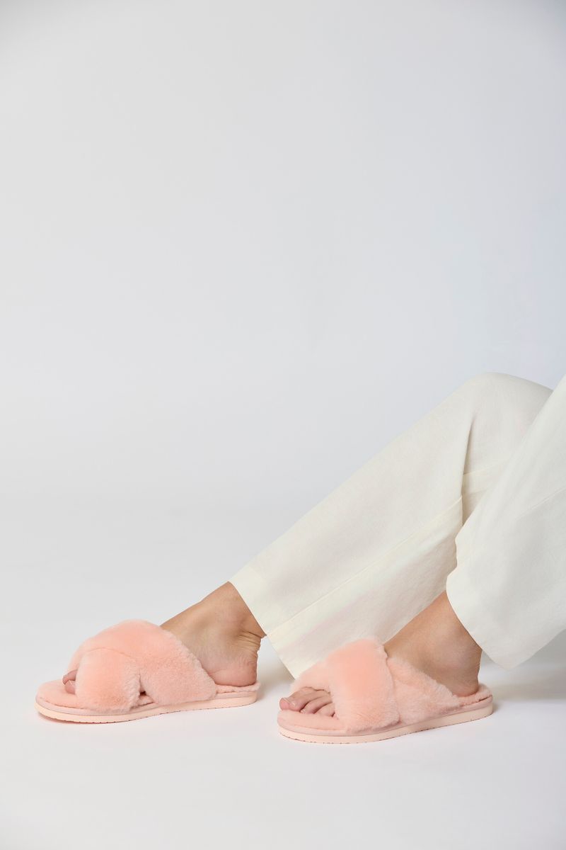 Slipper Cross Roze