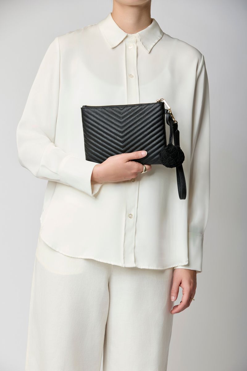 Helene Clutch Tas Zwart
