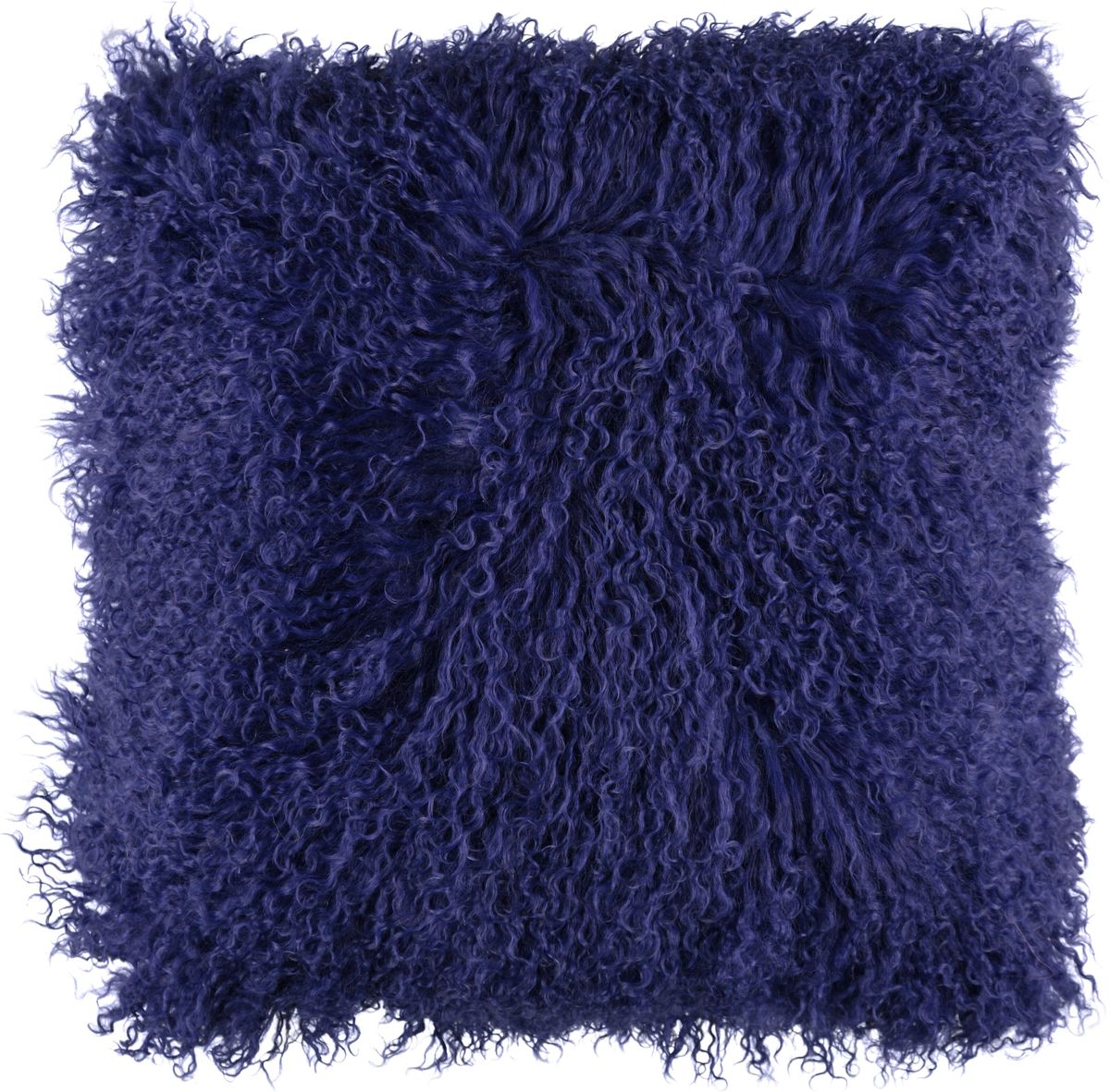 Curly Kussen Marineblauw