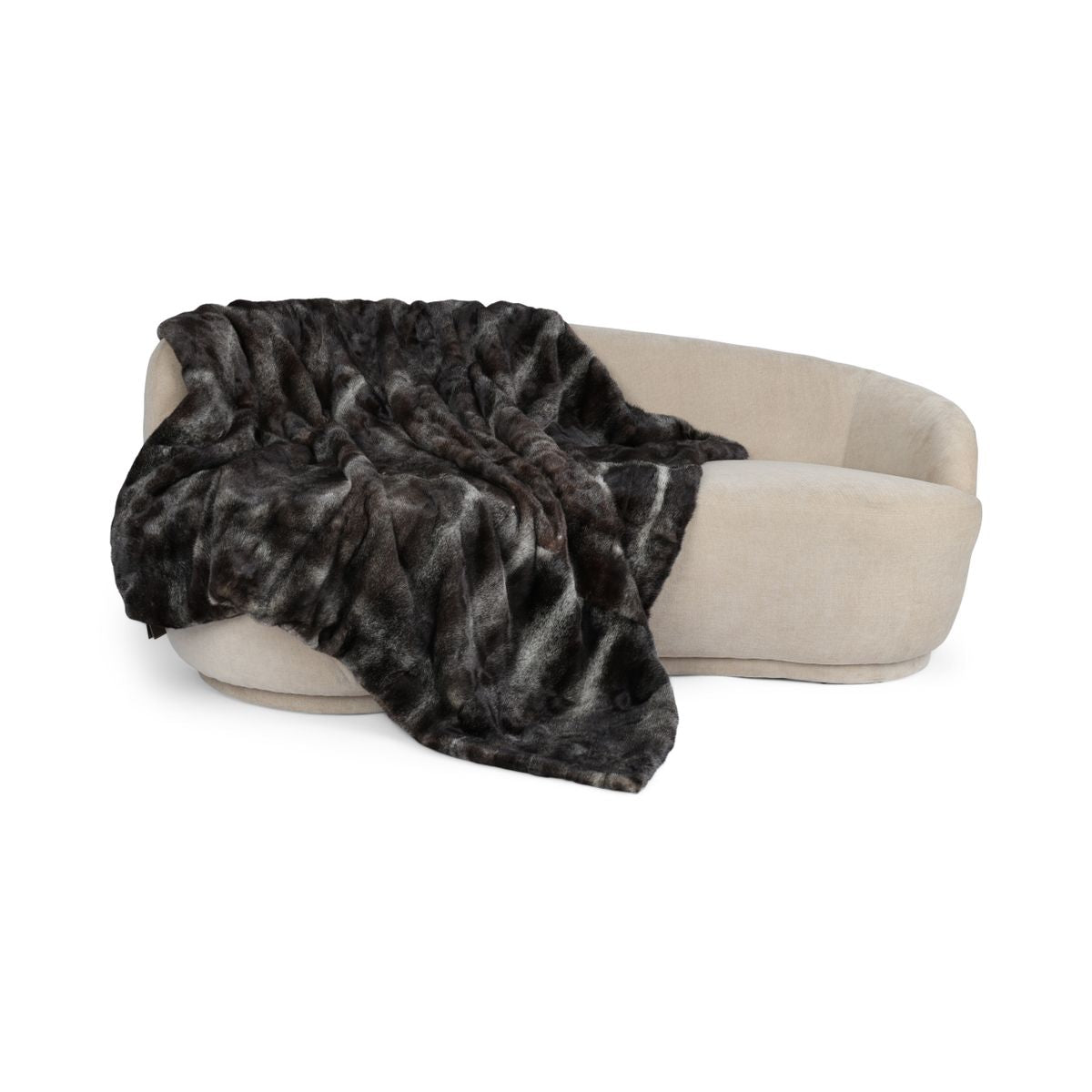 Deense Nerts Plaid | Kasjmier Achterkant | Stardust | 150x180 cm