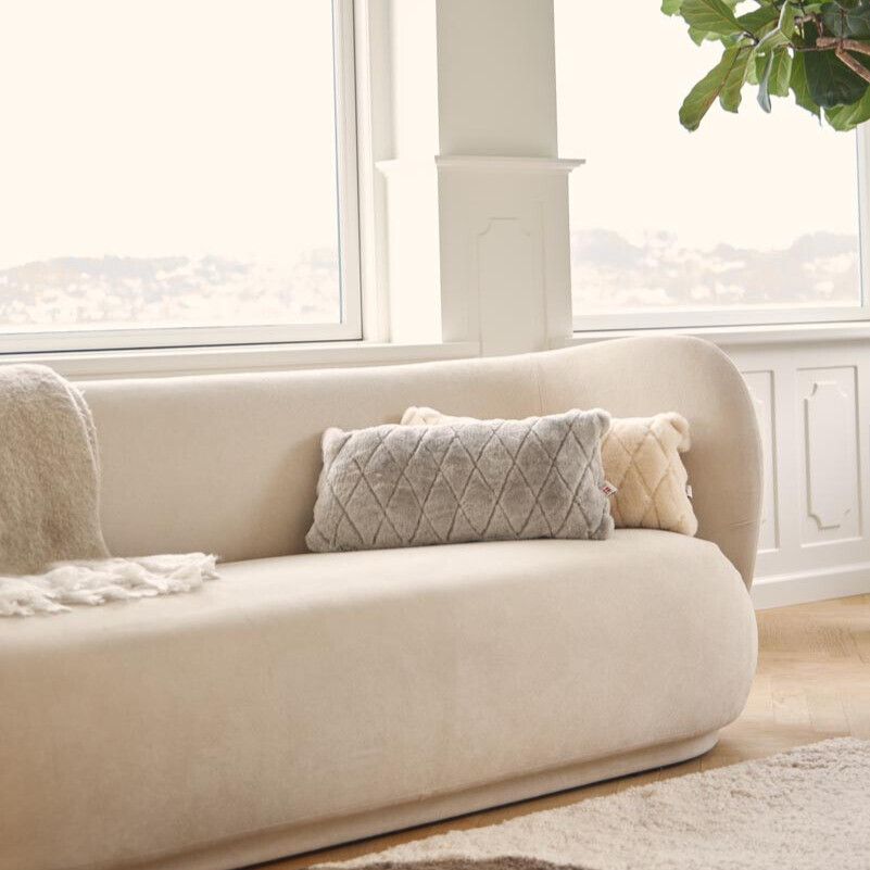 Mocassin Kussen | Dubbelzijdig Kastanje