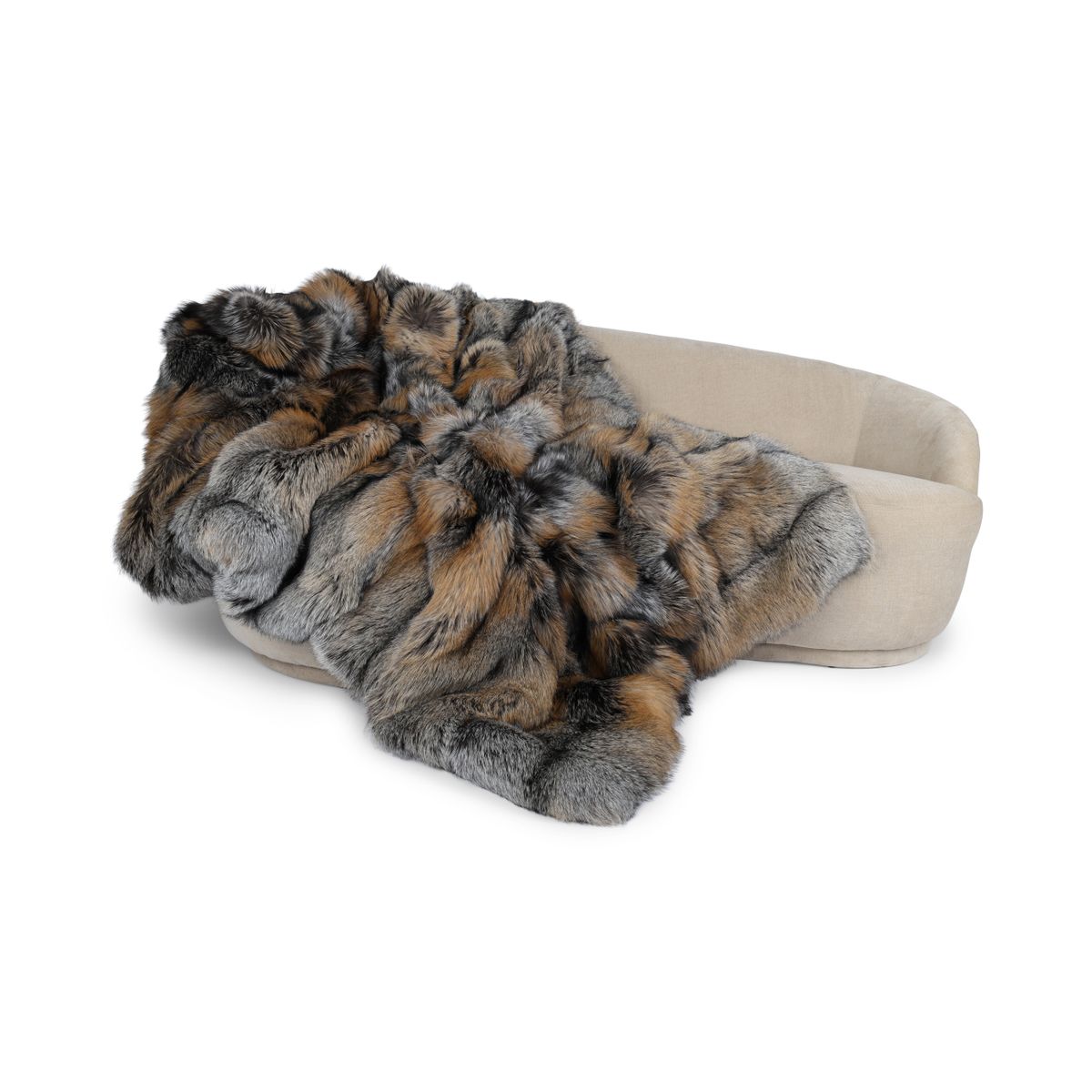 Premium vossenrollover | Kasjmier rug | 155x220 cm