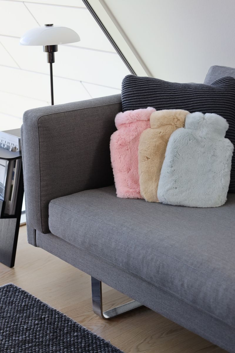 Konijn Warmwaterfles Beige