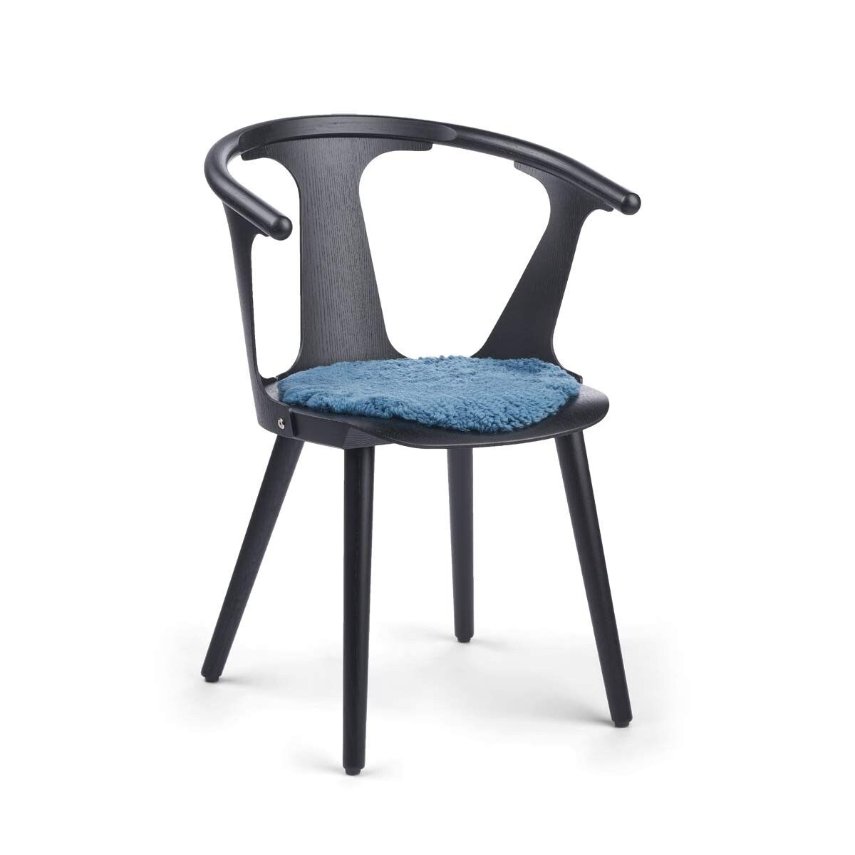 Kortharige Schapenvacht Stoel Cover | Ø38 cm